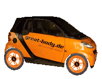 Fitness Car Sticker by Great Body