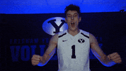Gocougs Ncaavolleyball GIF by BYU Cougars