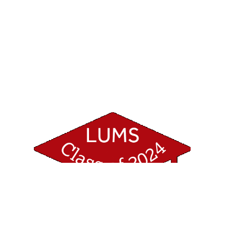 Graduation Lums Sticker by Lancaster University Management School