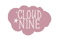 MissAppelig happy pink stars cloud Sticker