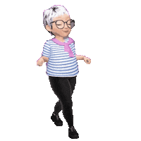 elistorycriativo andar caminhando caminhar senhorinha Sticker