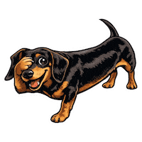 Puppy Love Sticker by abana a cauda