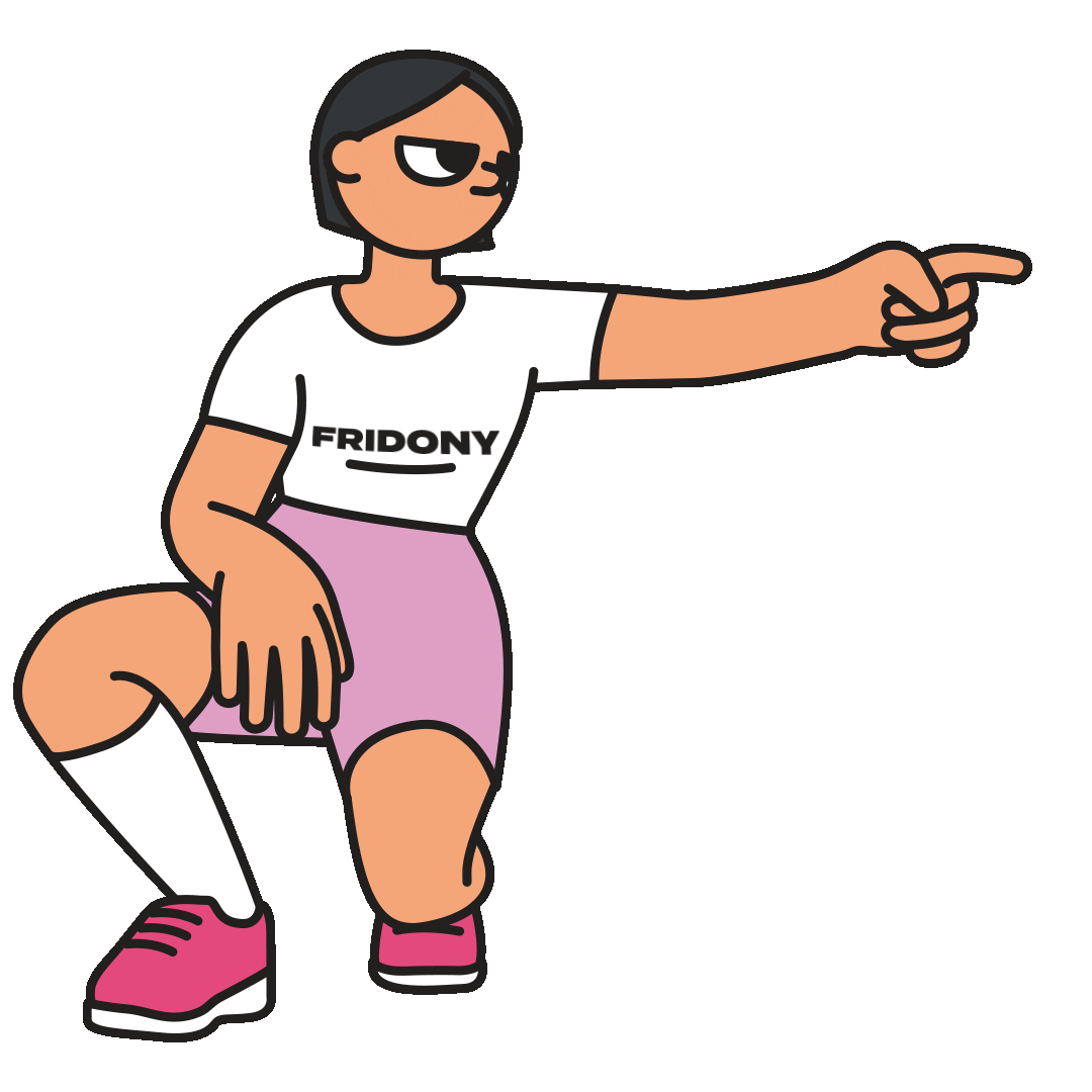 Point Pointout Sticker by FRIDONY