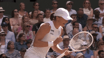 Iga Świątek GIF by Wimbledon