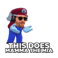 Mamma Mia Italian Meme Sticker