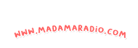 MadamaMakassar music thank you thanks radio Sticker