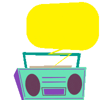 Celebration Radio Sticker by SearchGuru
