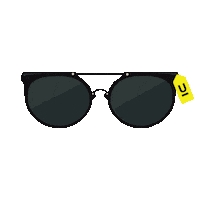 opticauniversitaria trendy universidad estilo ou Sticker