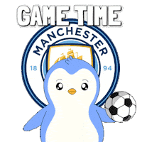 Lets Go Football Sticker by Pudgy Penguins