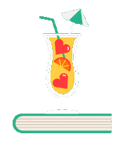 Happy Hour Summer Sticker by Jessica Lau