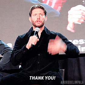 Jensen Ackles Thank You GIF