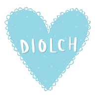 rubydoobydoodles cymraeg welsh diolch rubydoobydoodles Sticker