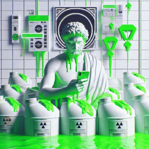Trash Cyber Ghetto GIF by Database數據