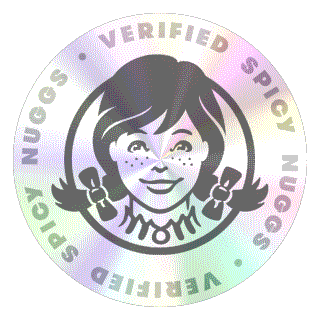 Excited Fast Food Sticker by Wendy's