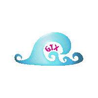 Mazzieh beach texas surf island Sticker