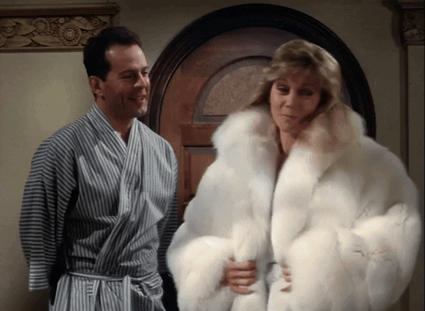 furglamor giphyupload 1980s fur coat fur glamor GIF