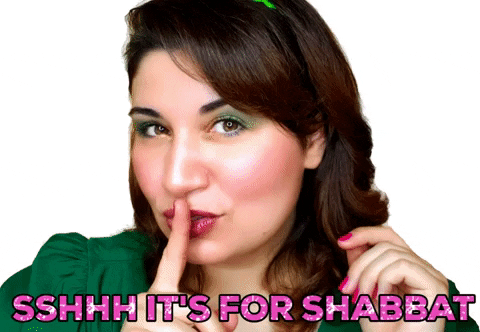 aneleycosmetics giphygifmaker shabbat sabbath shabat GIF