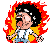 tenkdraws angry power 搞笑 tenk GIF