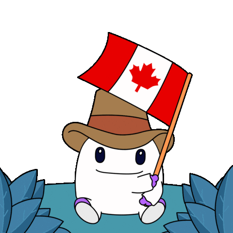 Celebrate Canadian Sticker by Magic Eden