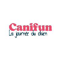 canifun lozere mende canifun lajourneeduchien Sticker