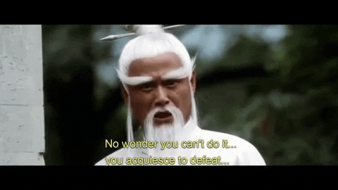Doradus giphygifmaker kill bill pai mei pai mei beard stroke GIF