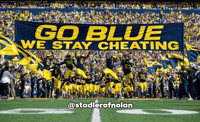 Go Blue Michigan Wolverines GIF
