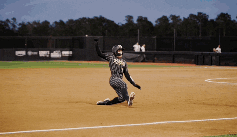 Softball Charge On GIF by UCF Knights
