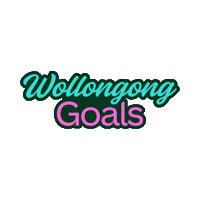 Goals Sticker by City Of Wollongong