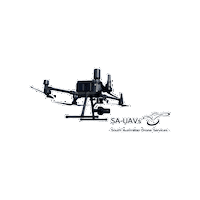 sauavs drone drones dji rpa Sticker