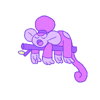 Frame By Frame Sleeping Sticker by NORA studio