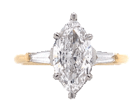 Engagement Ring Sticker by ParkerDiamonds