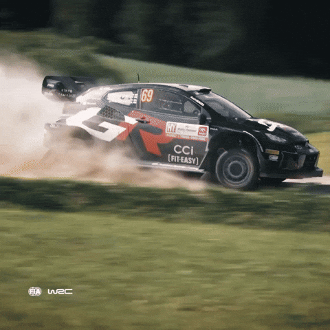 Toyota Poland GIF by FIA World Rally Championship