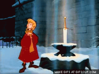 the sword in the stone GIF