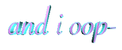 txtlore and i oop Sticker by mess