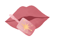 Lip Gloss Blp Beauty Sticker by By Lizzie Parra