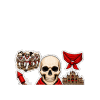 Calavera Cartel Sticker