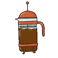 Wake Up Cartoon Sticker by Tania S.