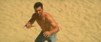 future man volley ball GIF by Hornet