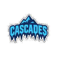 Cascades Sticker by Peak Elite Cheerleading