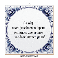 Respect Nl Sticker by Tegelspreuken.nl