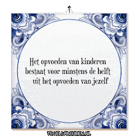 Humor Communicatie Sticker by Tegelspreuken.nl