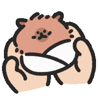 Baby Capybara Sticker by sansanplanet