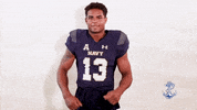 Navy Football Dance Moves GIF by Navy Athletics