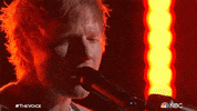 Ed Sheeran Singing GIF by The Voice