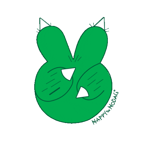 HappyTheHodag giphyupload peace happy the hodag hodag paw Sticker