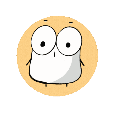 Scared Mosquito Sticker