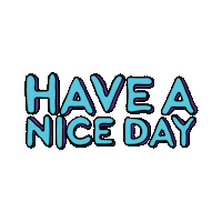 Happy Good Day Sticker by Caleb Linden Design