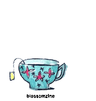Tea Sticker by Blossom zine
