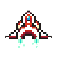 Ship Spaceship Sticker