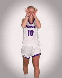 Womens Basketball Hoops GIF by Portland Pilots